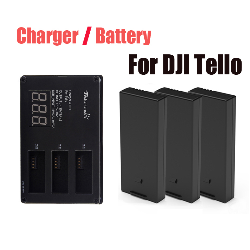 Drone Battery Adapter - Original DJI Tello Akku/Drohne Tello Akku