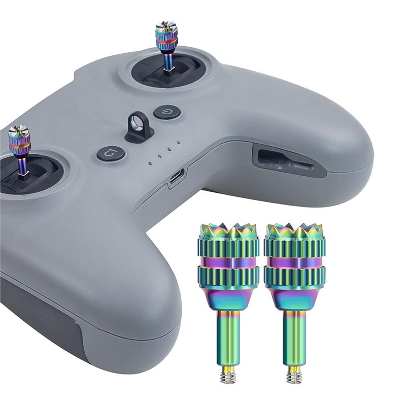 Drone Control Stick - Y44A Metall-Steuerknüppel für die DJI FPV-Fernbedienung,