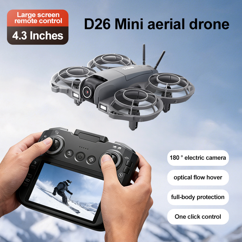 D26 Drohne 4K Luftbild-HD 180  – Drone Controller Screen Bewertung und Preis