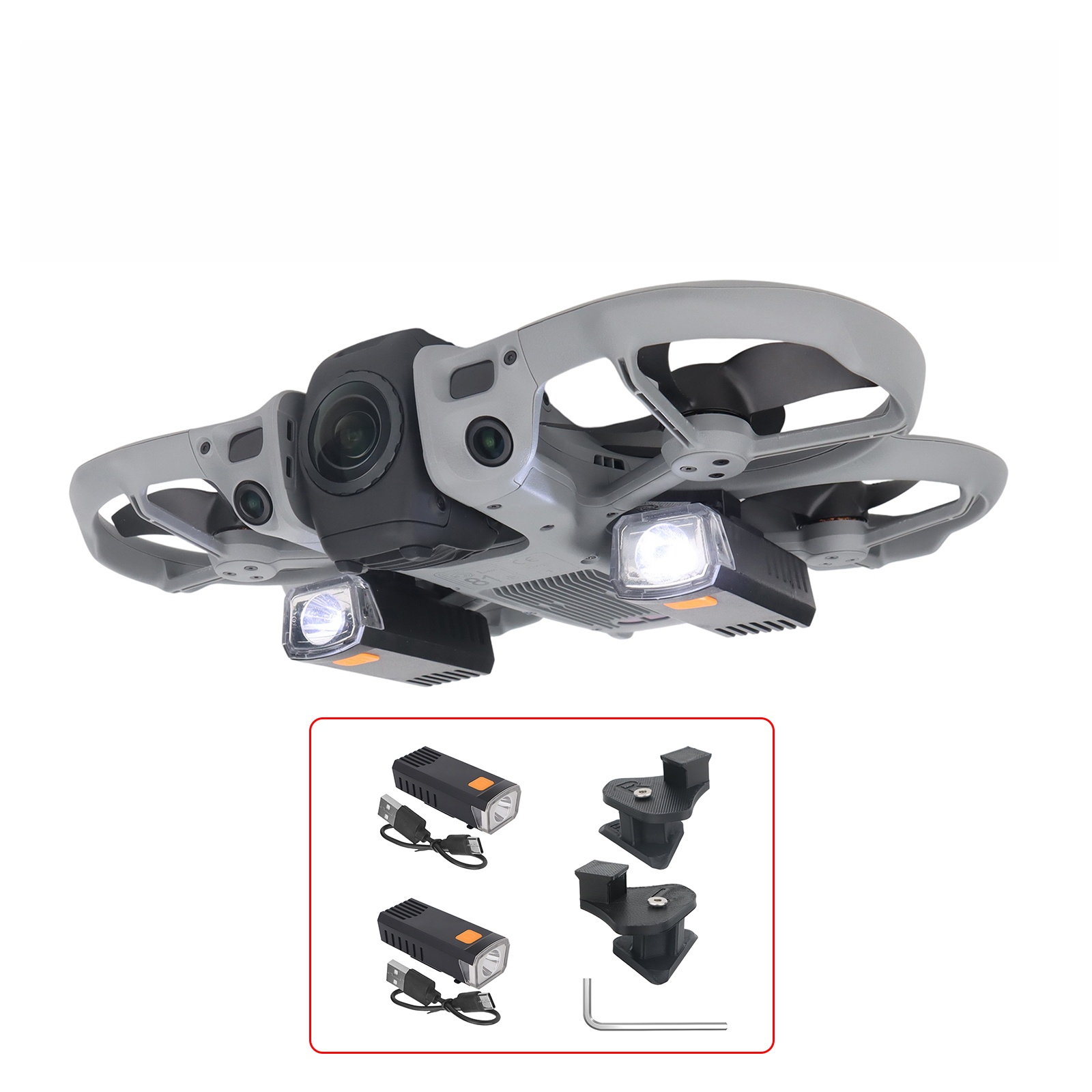Nachtfluglicht für DJI Avata 3 – Drone Strobe Light Bewertung und Preis